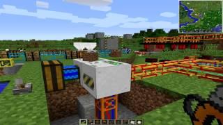 Буровая установка в майнкрафт 1.7.10 - Buildcraft 6.0.18