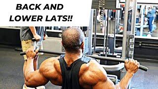 UPPER BACK AND LOWER LATS:  WORKOUT FOR MASS!