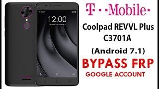 T- Mobile Coolpad REVVL PLUS C3701A FRP/Google Account lock Bypass Android 7.1 Easy Steps