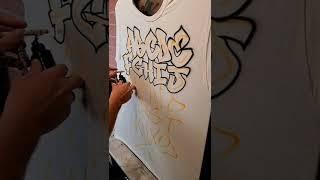 How to paint airbrush graffiti letters | Introduction