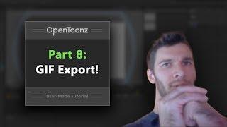 OpenToonz Tutorial 08: Exporting a GIF