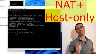 How to enable NAT and host only network on Ubuntu server in VirtualBox