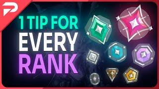 1 MUST KNOW Tip To Climb Each Rank! - VALORANT