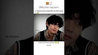 OMG taekook shy reaction's #bts #jk #shortsvideo #tae #vkook #jungkook #shorts