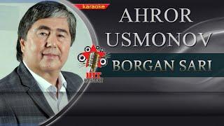 Ahror Usmonov - Borgan sari karaoke (minus)