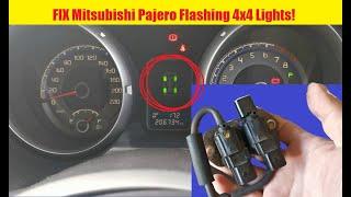 Fix Pajero 4wd Dash Light Flashing / Blinking - Troubleshooting Mitsubishi 4x4 flashing dash lights