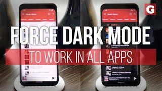 Make Dark Mode Work with All Apps on Android 10 [How-to]