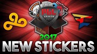 NEW STICKERS & GRAFFITI! | PGL Krakow 2017 Sticker Unboxing + New Update!