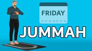 How to pray Jummah for beginners - Friday prayer with Subtitle