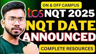 TCS Free NQT Date Announced 2025| TCS NQT Preparation 2025