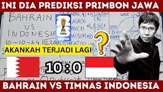 BAHAYA STY WASPADALAHINDONESIA VS BAHRAIN KUALIFIKASI PIALA DUNIA 2026 ZONA ASIA - PREDIKSI TIMNAS