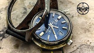 Restoration of a rare vintage Omega Seamaster Cosmic 2000 - Omega 1012 Service