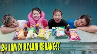 24 JAM DI KOLAM RENANG!! SEMUA JADI KEDINGINAN!!