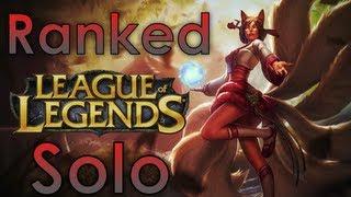 [LoL] League of Legends Ahri Gameplay Ranked Solo Queue Season 3 - with commentary