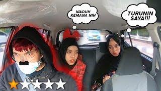 Part 2 PRANK Nyamar Jadi Taxi Online Jemput Kakak2ku **Minta Diturunin Di Jalan**