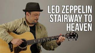 Stairway To Heaven Led Zeppelin Guitar Lesson + Tutorial