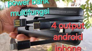 power bank multi fungsi 4 output