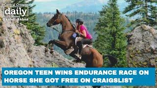 Oregon teen's historic Tevis Cup endurance race win on horse she found on Craigslist