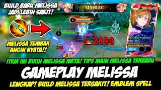 ITEM BIKIN MELISSA TEMBAK ANGIN + CARA MAIN MELISSA TERBARUBUILD MELISSA TERSAKITGAMEPLAY MELISSA