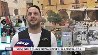 Visso, nella nuova piazza riapre il Bar Centrale 2.0