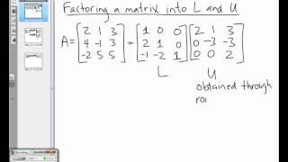 LU Factorization