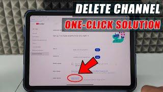 how to delete a youtube channel on ipad (2025)