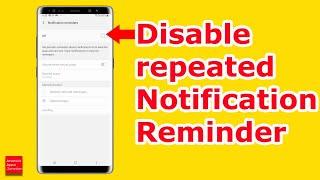 How to Fix Repeated Text Messages or Missed Call Notifications in Samsung Phone all models
