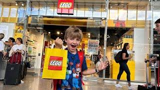 Clark Goes LEGO Shopping in Rome