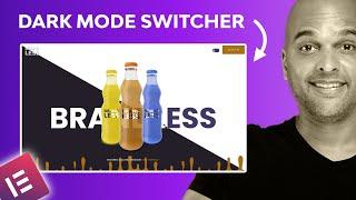Js Dark Mode Toggle Elementor Pro