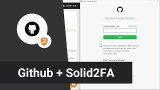 GitHub + Solid2FA — Secure 2-Step Login for your GitHub Account