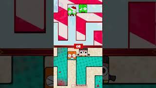 Sprunki Heart Pounding Maze Escape Squid Game x Christmas #sprunki #shorts  #animation