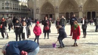 Bubbledutch at Notre Dame Paris