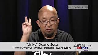 O‘ahu Free Speech | Duane Sosa 8-25-21