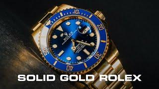 WEARING A GOLD ROLEX SUBMARINER | IS IT POPULAR TO WEAR A SOLID GOLD WATCH