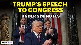 Top 5 Highlights From Donald Trump's Speech To US Congress