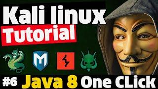 Kali Linux Tutorial :- How To Install Java 8 One click  | Open JDK 8 | 2023