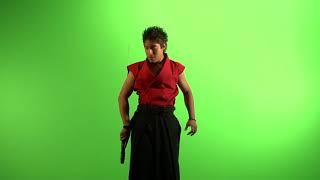 Green screen film action