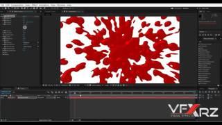 Create Blood In After Effects CC 2015 Without Plugins