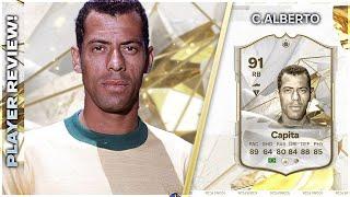 IS HE WORTH 14 SWAP TOKENS??!!! ICON 91 RATED CARLOS ALBERTO PLAYER REVIEW - EA FC25 ULTIMATE TEAM