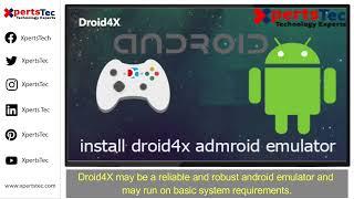 How to Install Droid4X Android Emulator on Windows PC