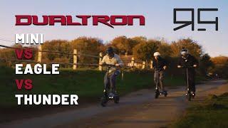 Dualtron Mini, Eagle and Thunder Scooter Comparision