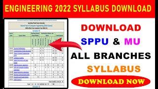 DOWNLOAD ENGINEERING 2022 SPPU & MU SYLLABUS FOR ALL BRANCHES - TOUR2TECH | PUNE UNIVERSITY | MU