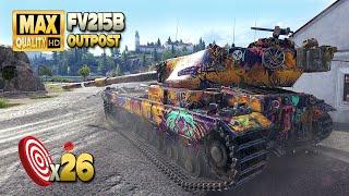 The good old FV215b is able to fight other heavy tanks - World of Tanks