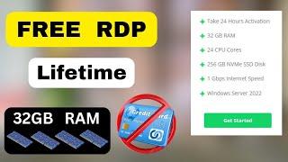Free Lifetime RDP  No Credit Card Required