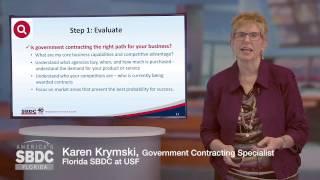 Introduction to Government Contracting: Tips from the Florida SBDC Network