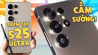 Đây là video trên tay Galaxy S25 Ultra: cầm sướng hơn