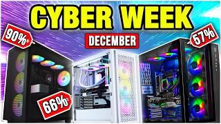 Best CYBER WEEK Prebuilt Gaming PC Deals in DECEMBER 2024!