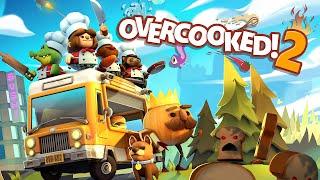 Overcooked 2 - (2 player Co-op) Full Game Longplay Walkthrough 4K 60FPS