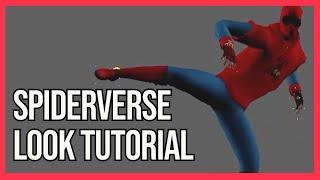 Spiderverse Look Tutorial - Free Project Files