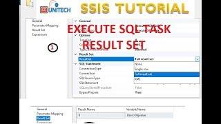 execute sql task result set | result sets in ssis | ssis tutorial part 39